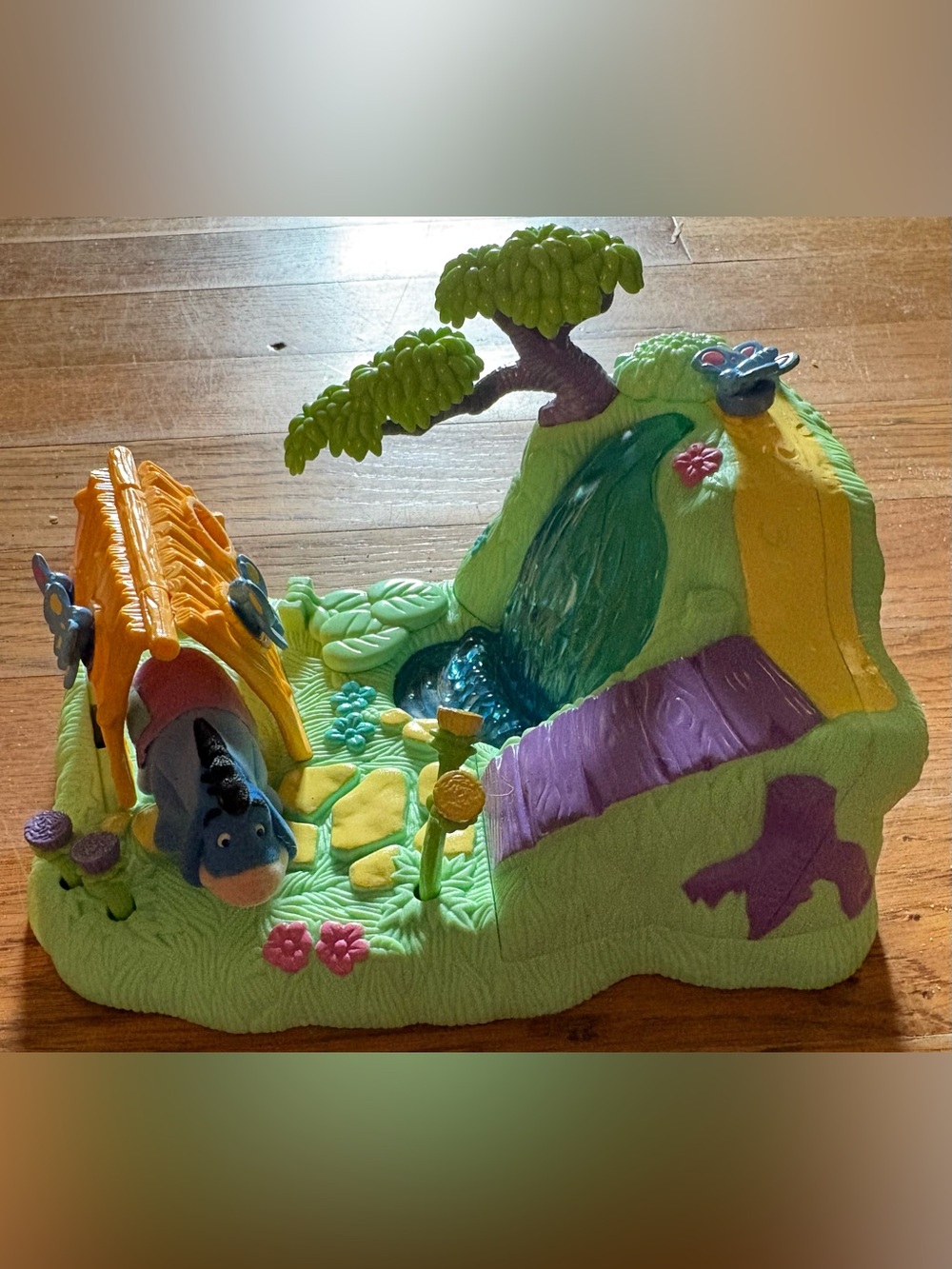 Mattel Winnie the Pooh’s Friendly Places, Eeyore’s Stampin’ Hideaway w/Eeyore